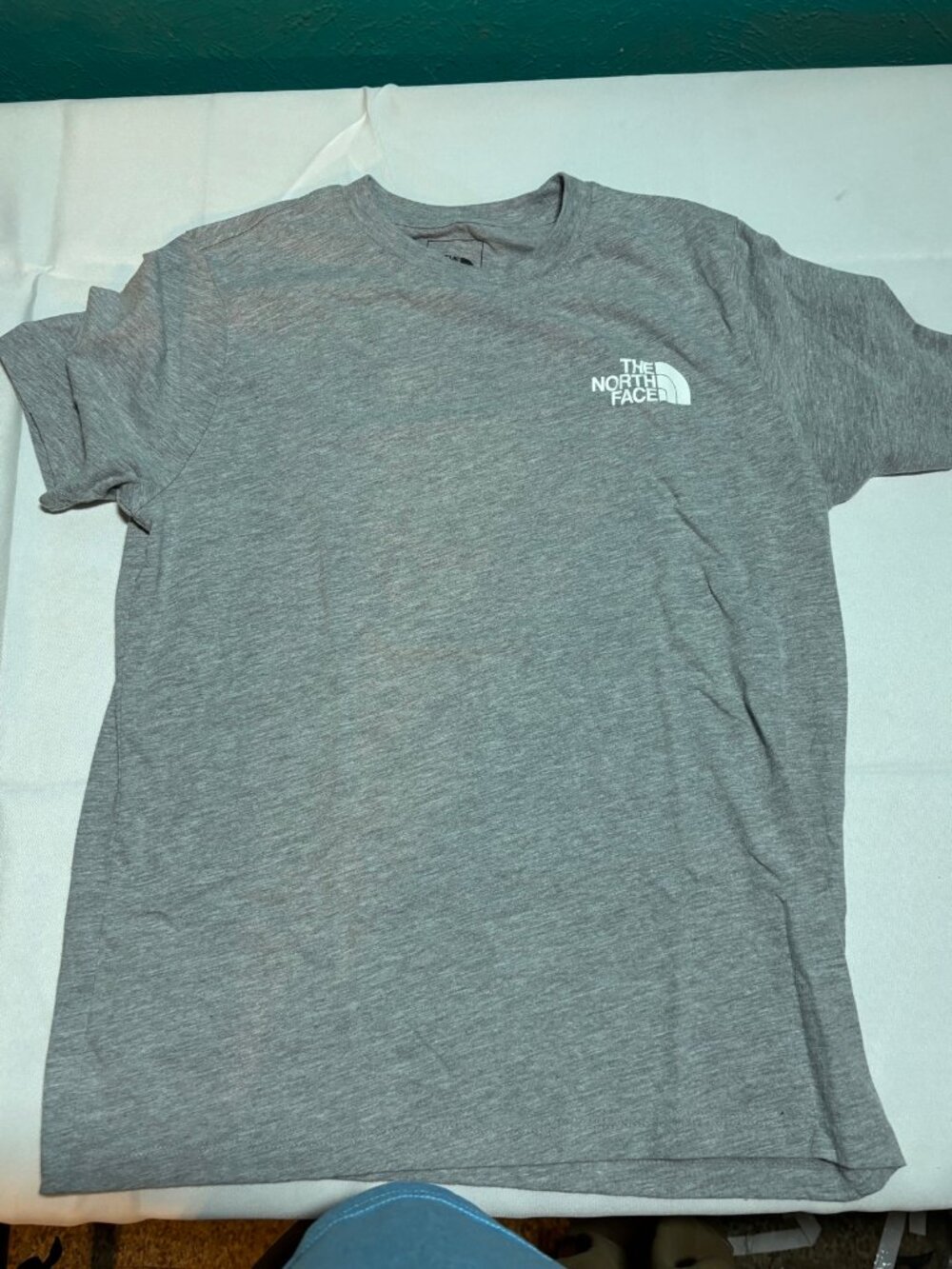 The North Face Women's Box Logo T-Shirt Heather Gray